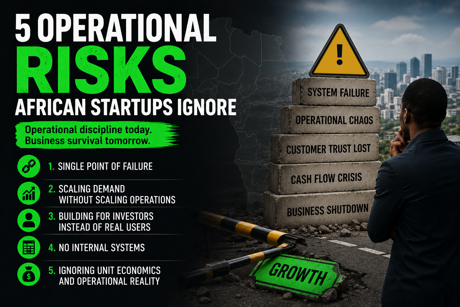 Most African startups are not killed by competition.