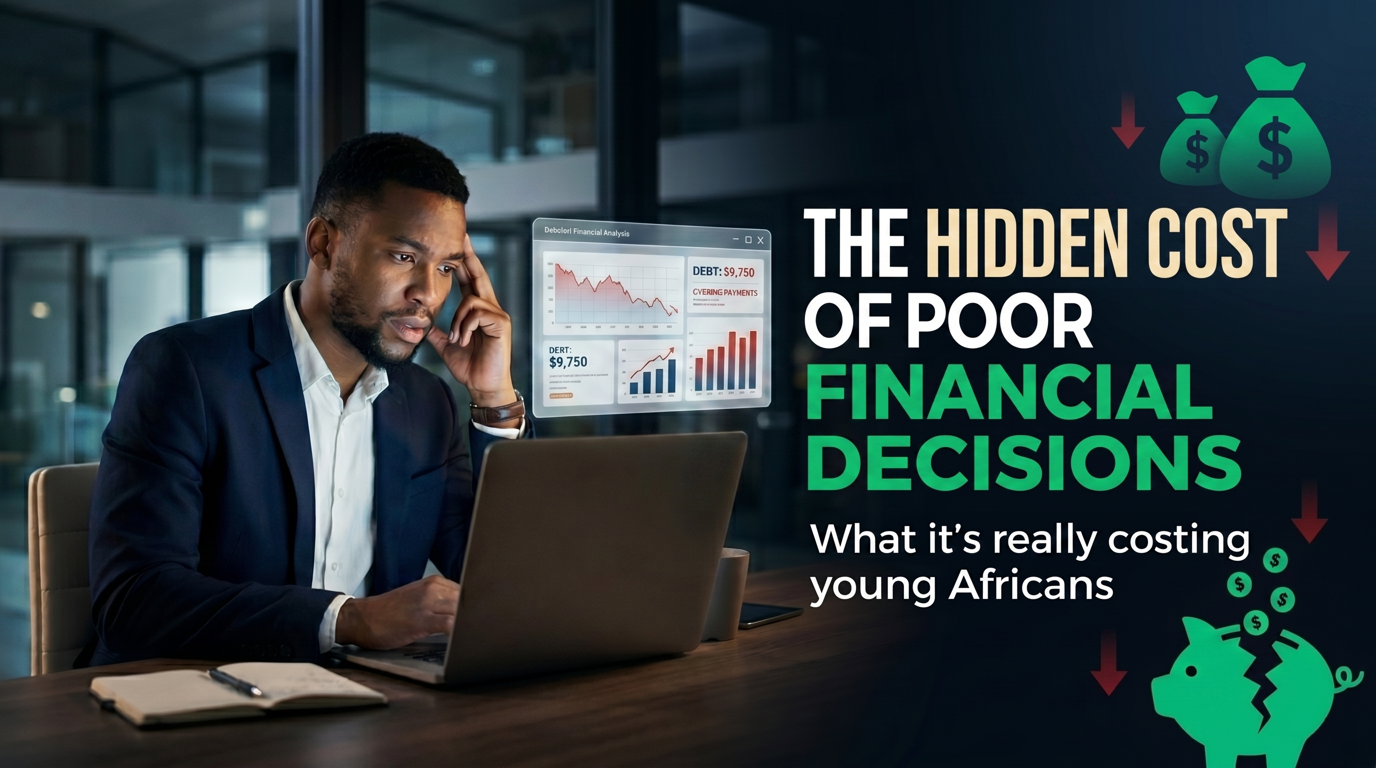 The Hidden Cost of Poor Financial Decisions (And Why Most Young Africans Don’t See It Coming)